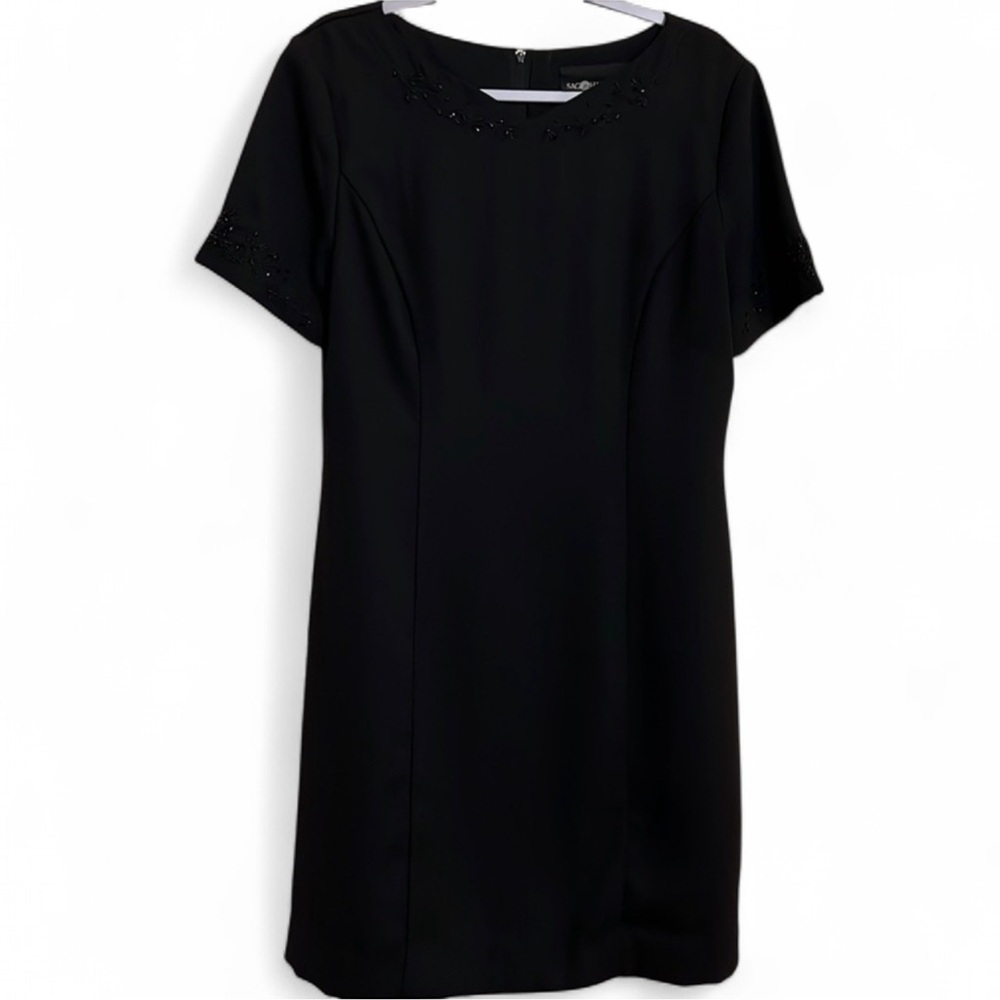 Sag Harbor Ladies Black Formal Dress, Size 12